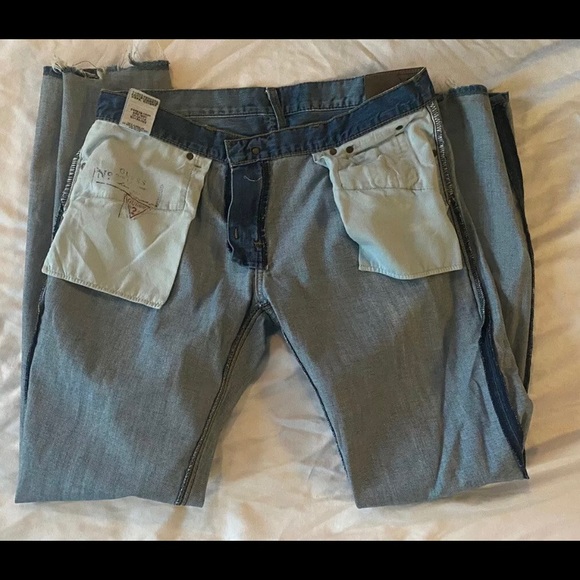 ‼️SOLD ‼️MENS GUESS BRAND FALCON FIT BOOTLEG 36x35 - Picture 7 of 7